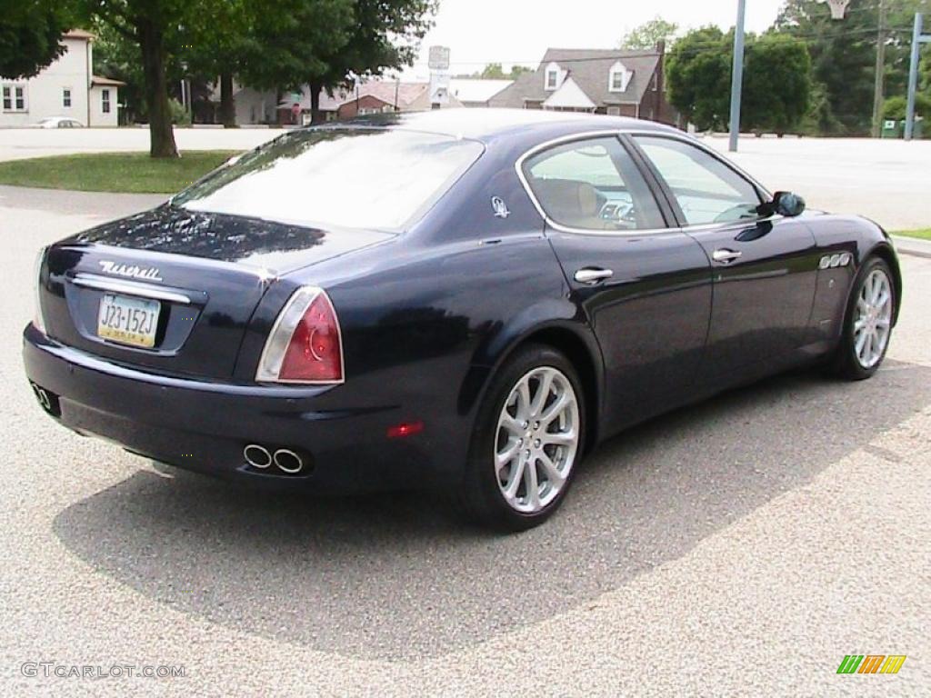 2008 Quattroporte Executive GT - Blu Oceano Metallic / Beige photo #10