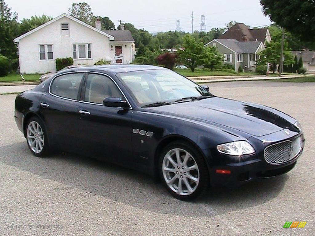 2008 Quattroporte Executive GT - Blu Oceano Metallic / Beige photo #12