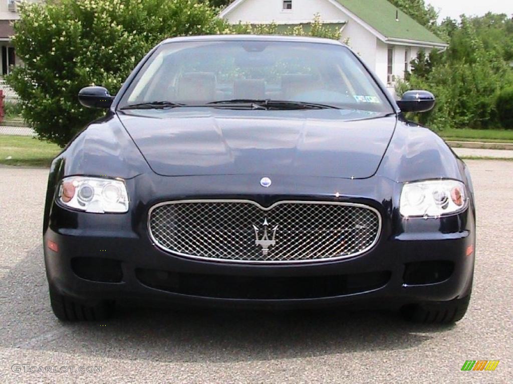2008 Quattroporte Executive GT - Blu Oceano Metallic / Beige photo #15