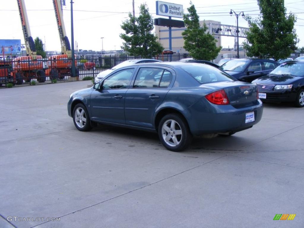 2007 Cobalt LS Sedan - Blue Granite Metallic / Gray photo #6