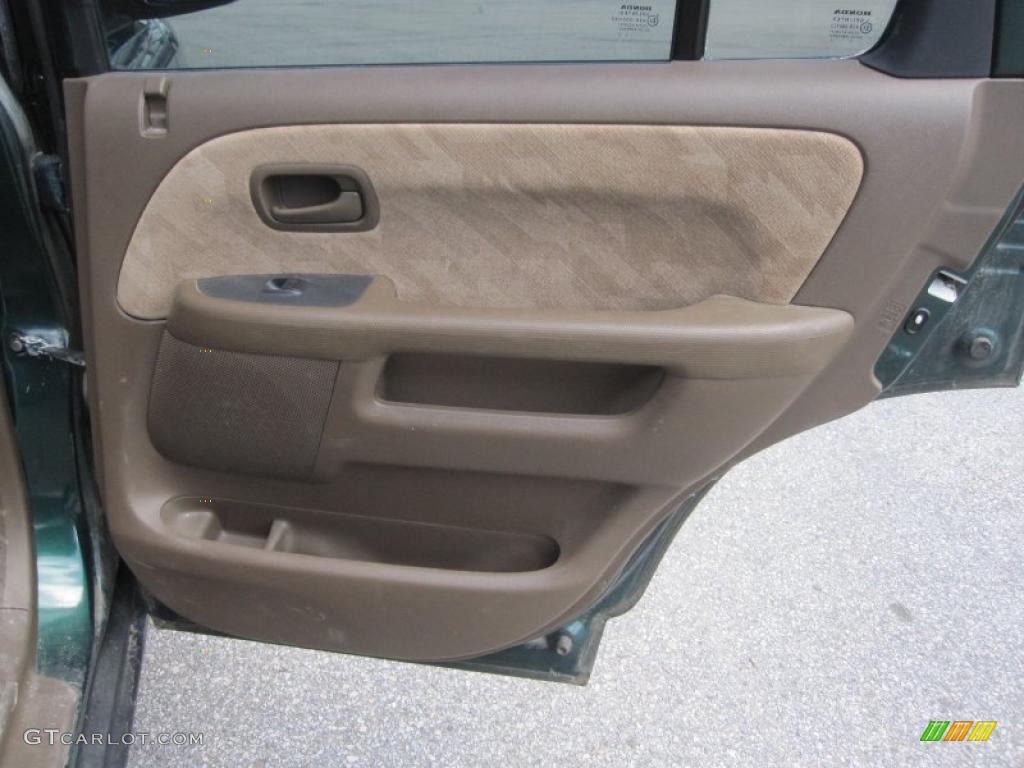 2003 CR-V EX 4WD - Clover Green Pearl / Saddle photo #6
