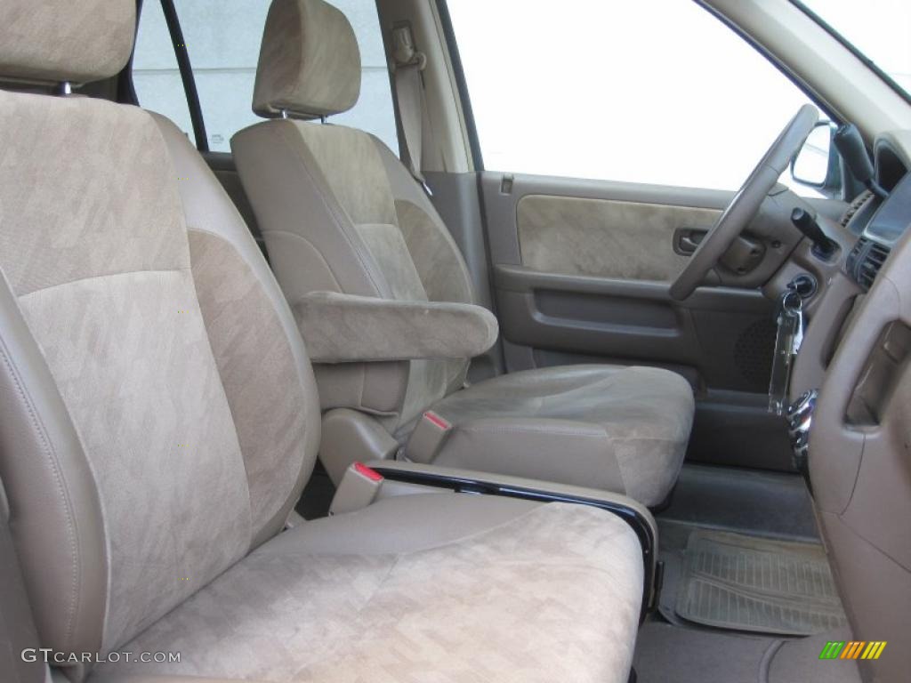 2003 CR-V EX 4WD - Clover Green Pearl / Saddle photo #7