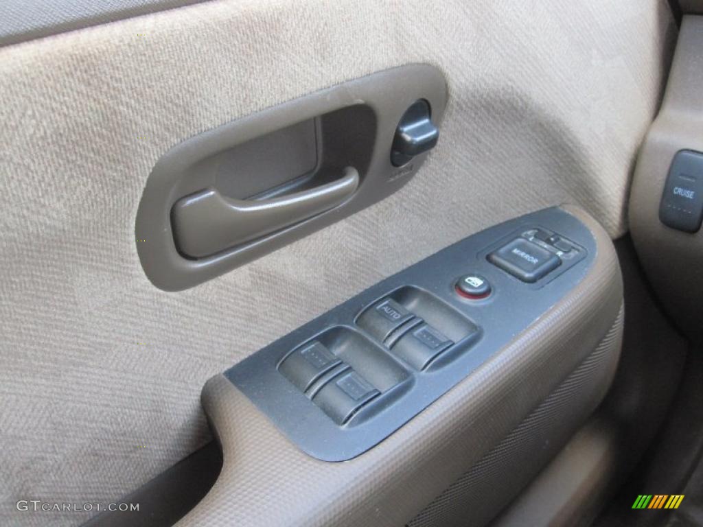 2003 CR-V EX 4WD - Clover Green Pearl / Saddle photo #9