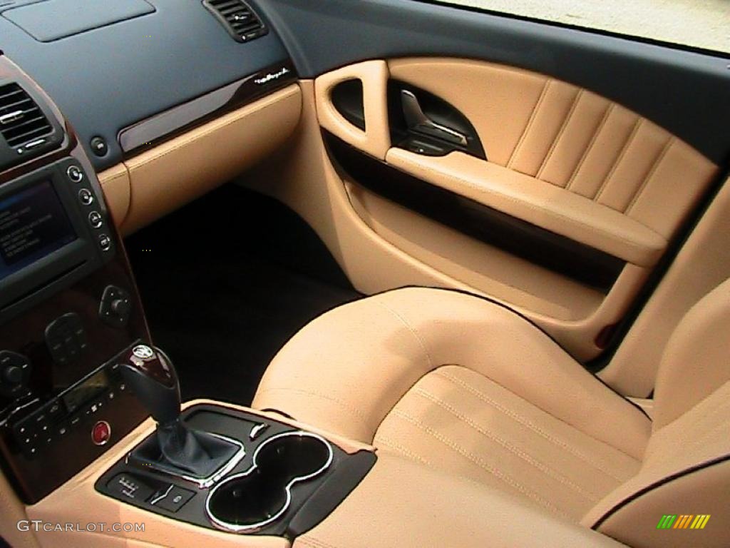 2008 Quattroporte Executive GT - Blu Oceano Metallic / Beige photo #30