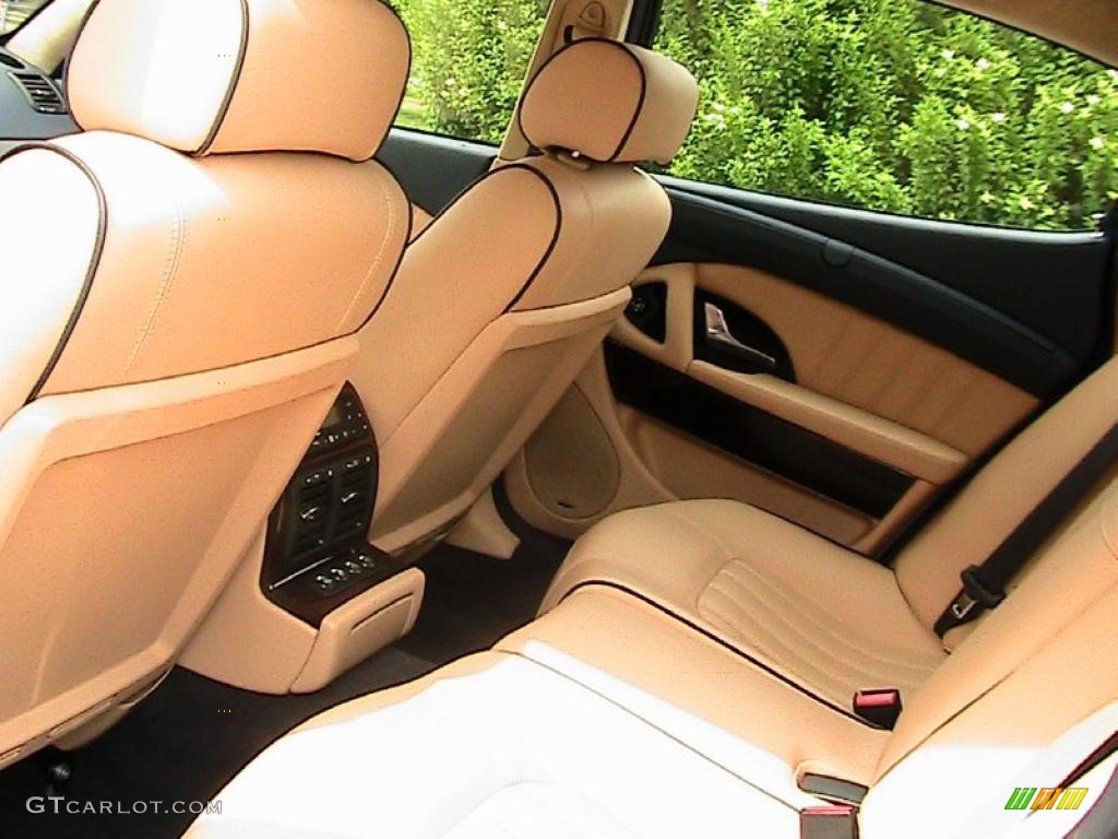 2008 Quattroporte Executive GT - Blu Oceano Metallic / Beige photo #36
