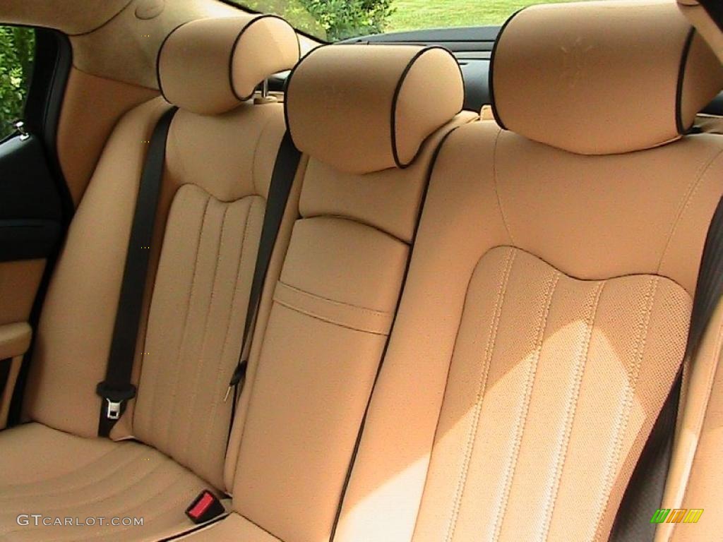 2008 Quattroporte Executive GT - Blu Oceano Metallic / Beige photo #37