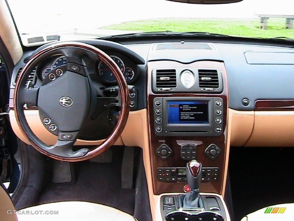 2008 Quattroporte Executive GT - Blu Oceano Metallic / Beige photo #42