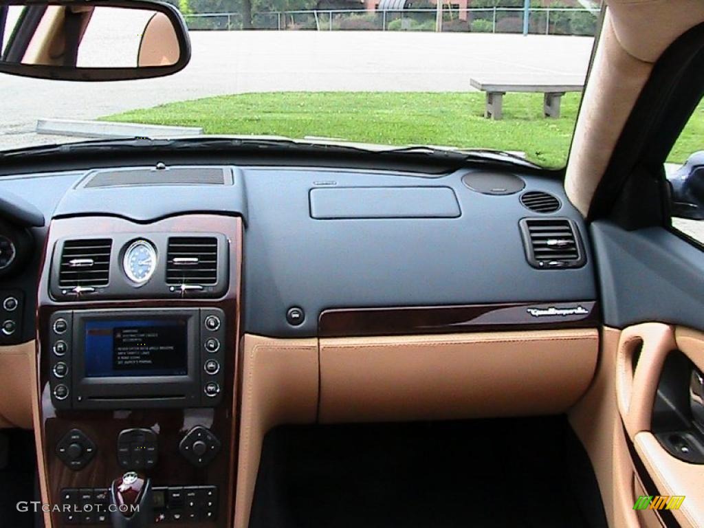 2008 Quattroporte Executive GT - Blu Oceano Metallic / Beige photo #43
