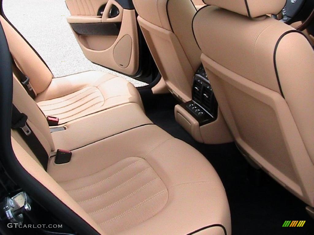 2008 Quattroporte Executive GT - Blu Oceano Metallic / Beige photo #48
