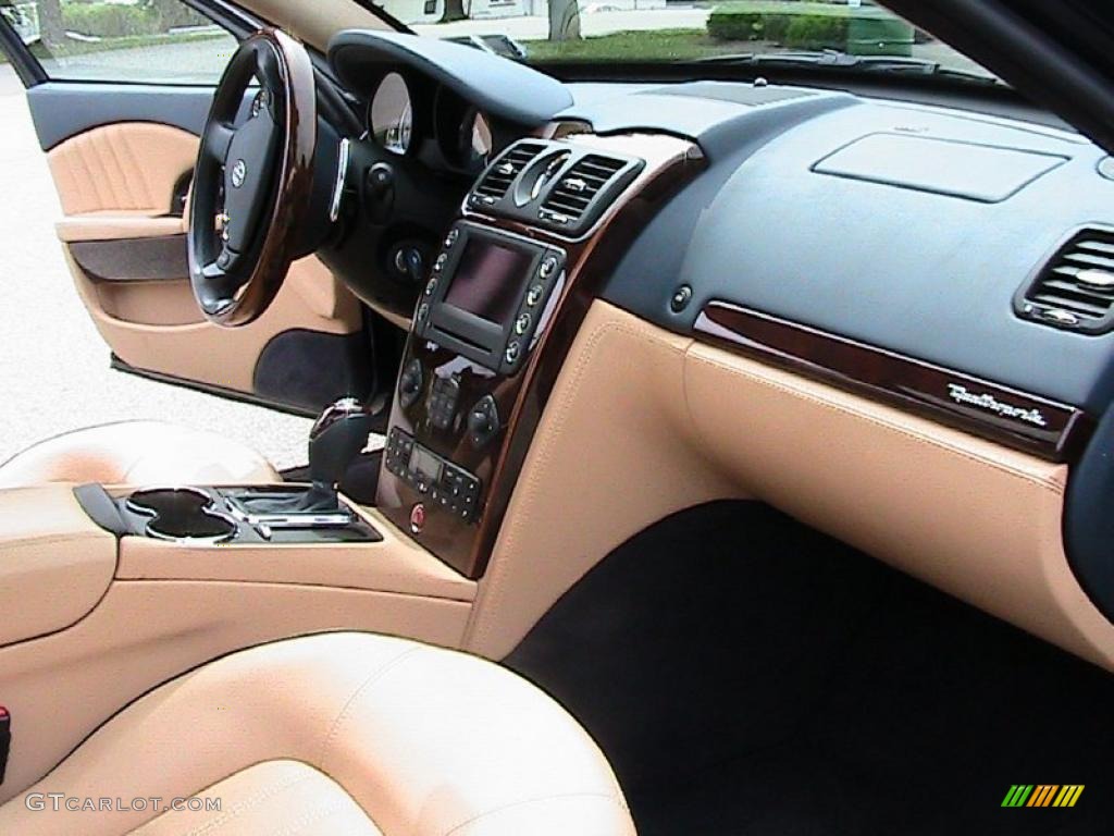 2008 Quattroporte Executive GT - Blu Oceano Metallic / Beige photo #50