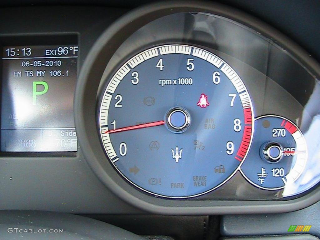 2008 Quattroporte Executive GT - Blu Oceano Metallic / Beige photo #55