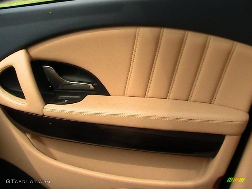 2008 Quattroporte Executive GT - Blu Oceano Metallic / Beige photo #62