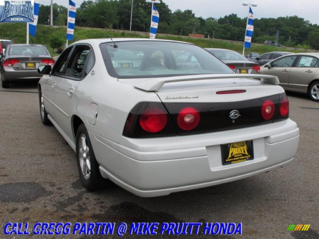 2004 Impala LS - White / Medium Gray photo #2
