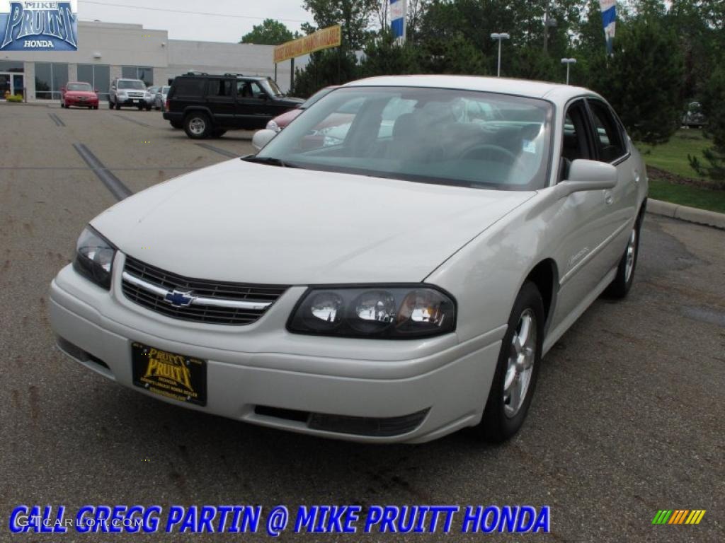 2004 Impala LS - White / Medium Gray photo #3