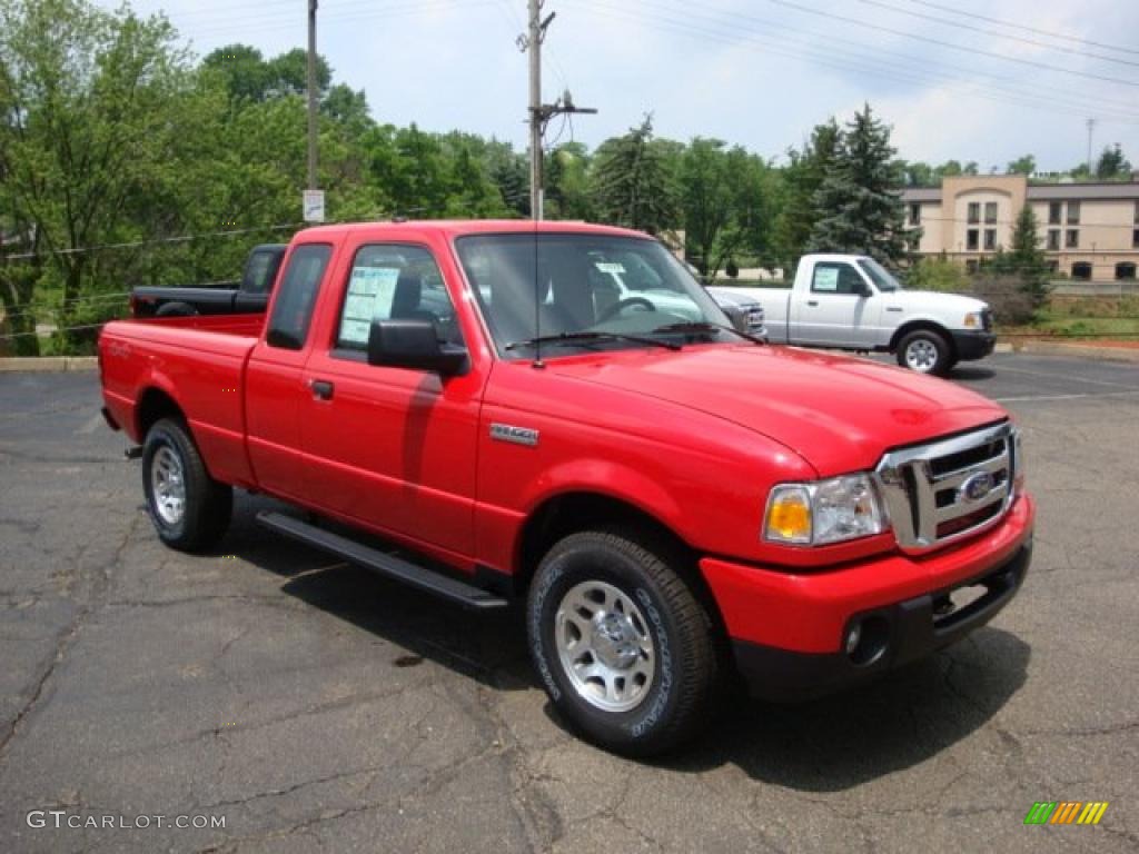 2010 Torch Red Ford Ranger Xlt Supercab 4x4 31038224