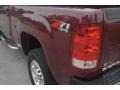 2008 Dark Crimson Red Metallic GMC Sierra 2500HD SLT Z71 Crew Cab 4x4  photo #20