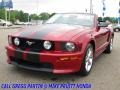 2008 Dark Candy Apple Red Ford Mustang GT/CS California Special Convertible  photo #3