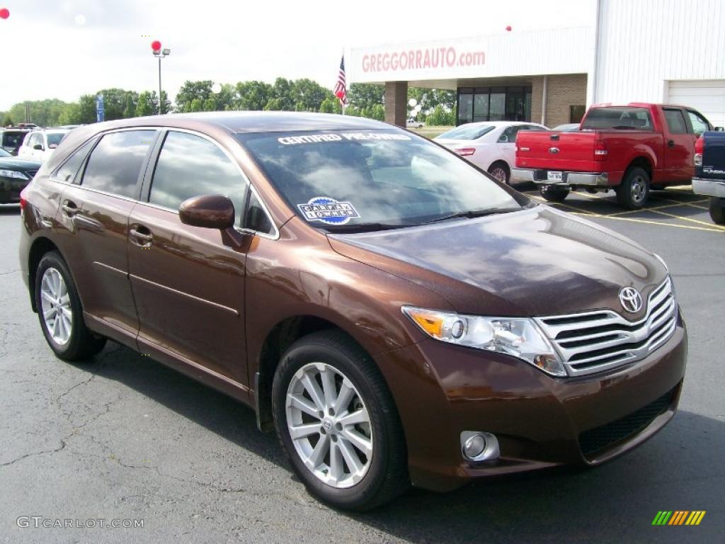 2009 Venza I4 - Sunset Bronze Mica / Ivory photo #1