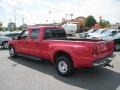 2000 Red Ford F350 Super Duty Lariat Crew Cab Dually  photo #3