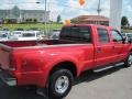 2000 Red Ford F350 Super Duty Lariat Crew Cab Dually  photo #5