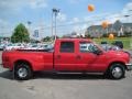 2000 Red Ford F350 Super Duty Lariat Crew Cab Dually  photo #6