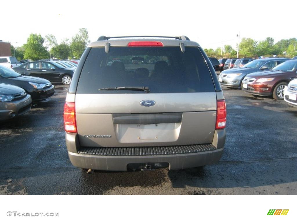 2004 Explorer XLS 4x4 - Mineral Grey Metallic / Medium Parchment photo #5