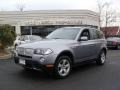 2007 Silver Grey Metallic BMW X3 3.0si  photo #1