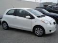 2008 Polar White Toyota Yaris 3 Door Liftback  photo #1