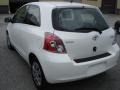 2008 Polar White Toyota Yaris 3 Door Liftback  photo #2