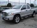 2007 Bright Silver Metallic Dodge Ram 1500 Big Horn Edition Quad Cab 4x4  photo #1