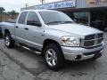 2007 Bright Silver Metallic Dodge Ram 1500 Big Horn Edition Quad Cab 4x4  photo #3