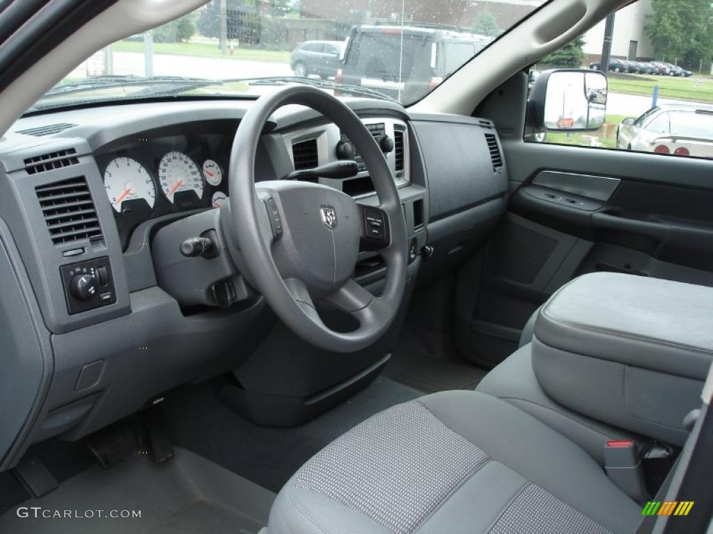 2007 Ram 1500 Big Horn Edition Quad Cab 4x4 - Bright Silver Metallic / Medium Slate Gray photo #11