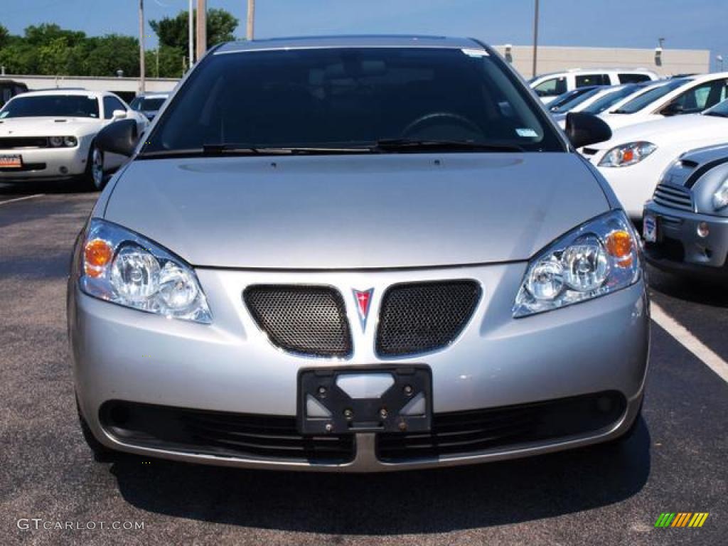 2006 G6 GT Coupe - Liquid Silver Metallic / Ebony photo #8