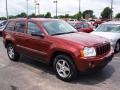 2007 Red Rock Crystal Pearl Jeep Grand Cherokee Laredo 4x4  photo #2