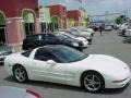 2001 Speedway White Chevrolet Corvette Coupe  photo #2