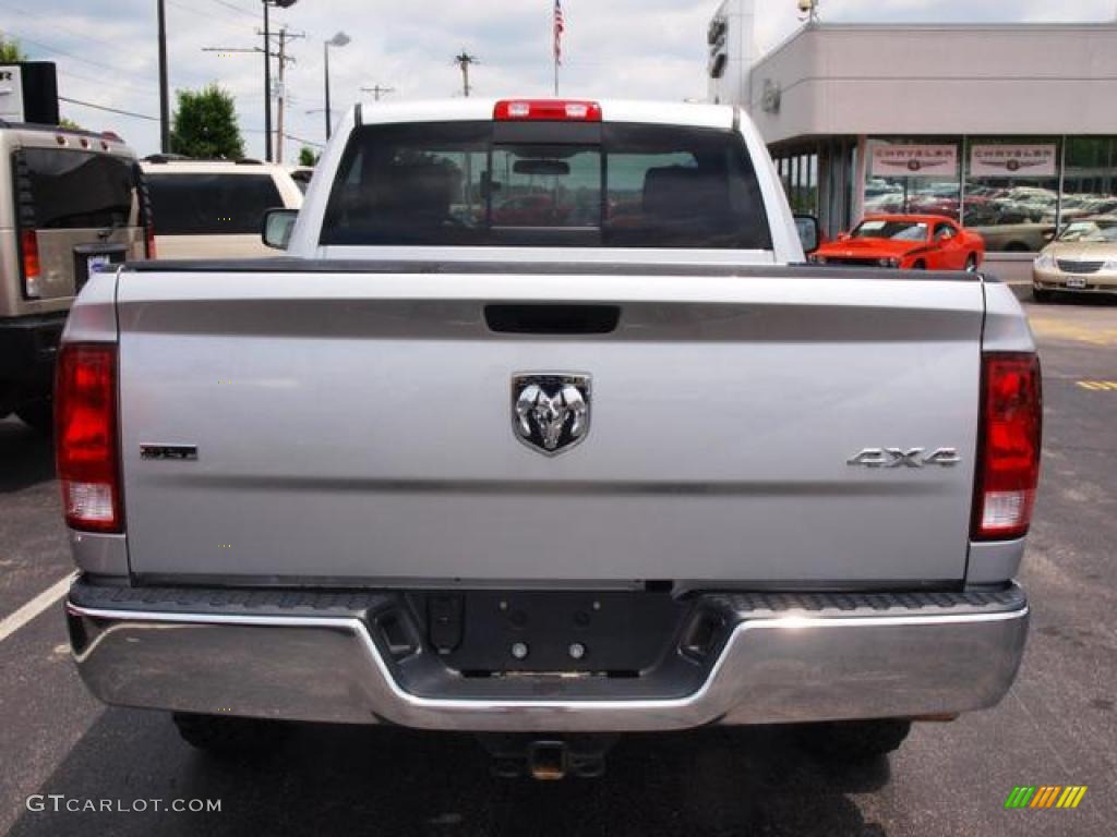 2009 Ram 1500 SLT Regular Cab 4x4 - Bright Silver Metallic / Dark Slate/Medium Graystone photo #6