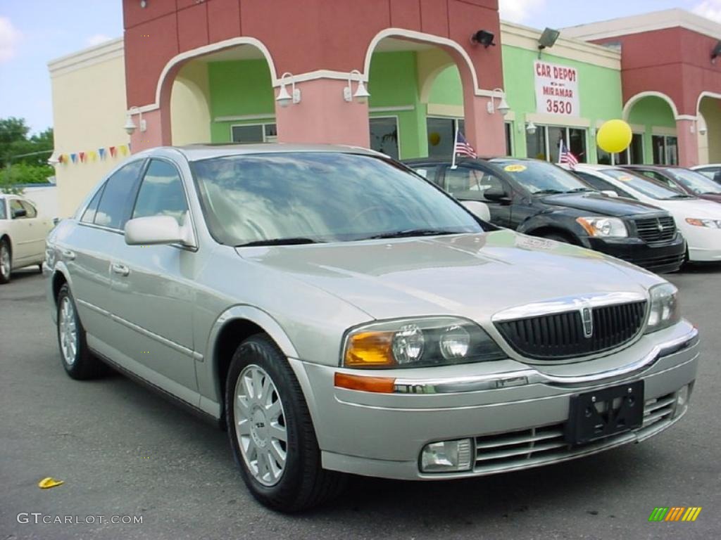 2002 LS V8 - Silver Frost Metallic / Deep Charcoal photo #1