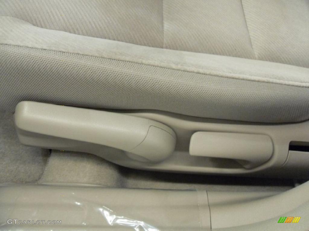 2010 Civic LX Sedan - Urban Titanium Metallic / Beige photo #10