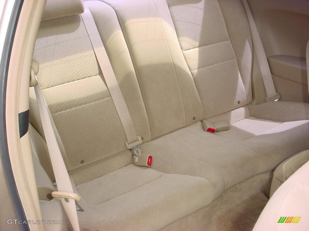 2003 Accord LX V6 Coupe - Desert Mist Metallic / Ivory photo #13