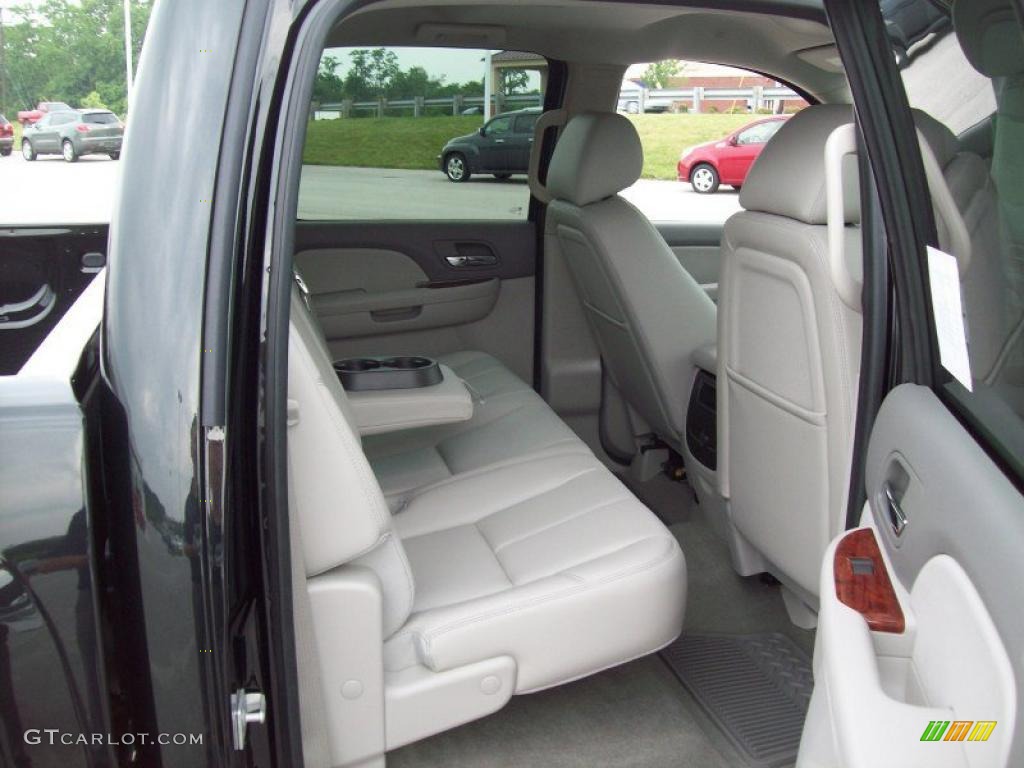 2010 Silverado 1500 LTZ Crew Cab 4x4 - Black Granite Metallic / Light Titanium/Dark Titanium photo #12