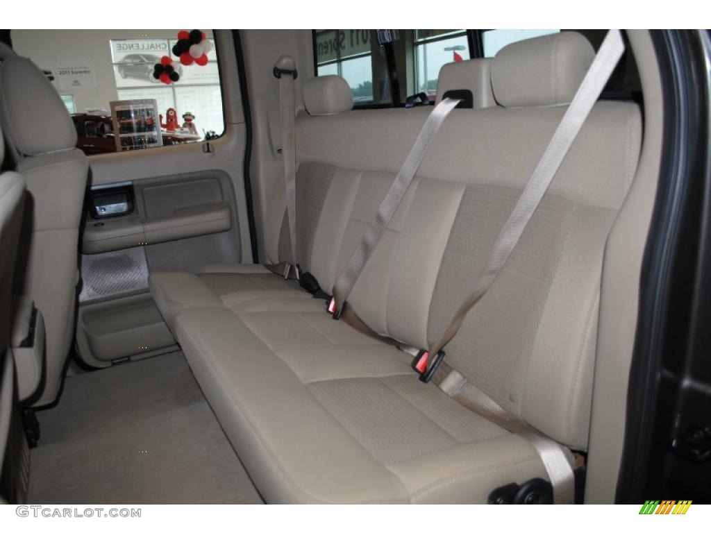 2005 F150 XLT SuperCrew - Dark Stone Metallic / Tan photo #18