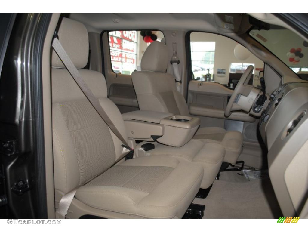 2005 F150 XLT SuperCrew - Dark Stone Metallic / Tan photo #21