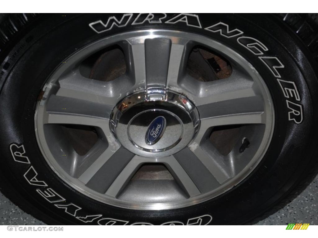 2005 F150 XLT SuperCrew - Dark Stone Metallic / Tan photo #26