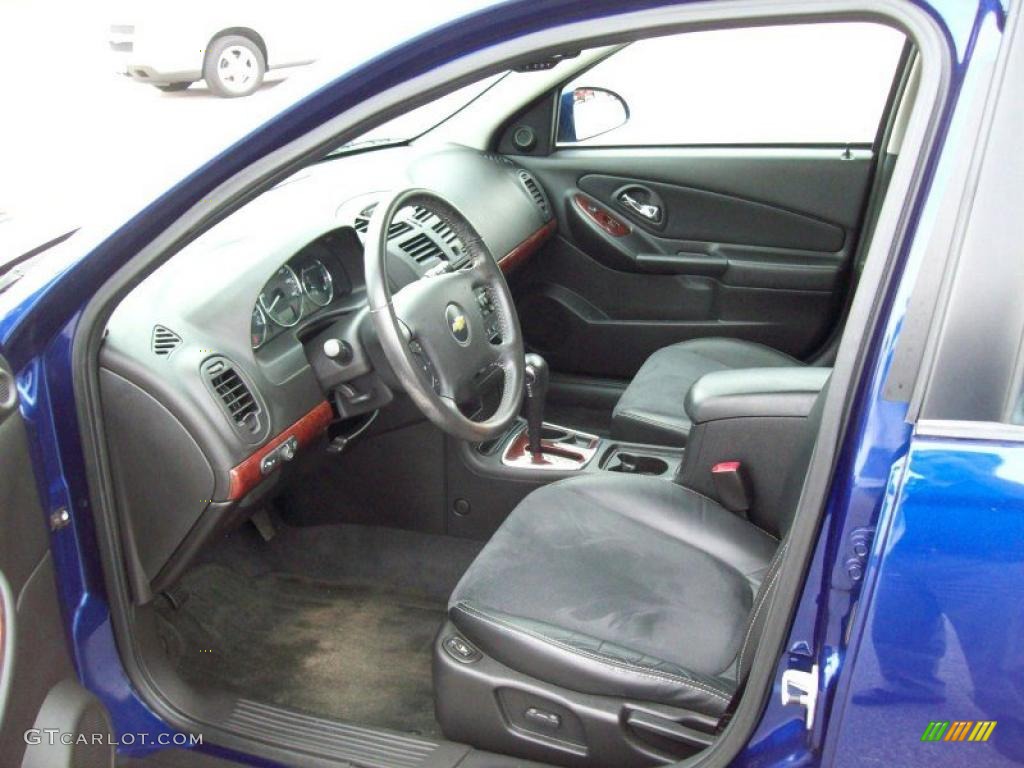 2007 Malibu LTZ Sedan - Laser Blue Metallic / Ebony Black photo #17