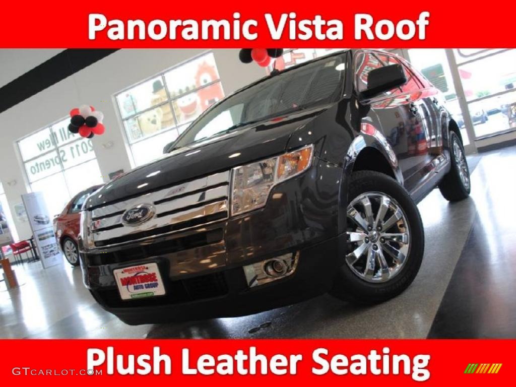 2007 Edge SEL Plus - Carbon Metallic / Camel photo #1