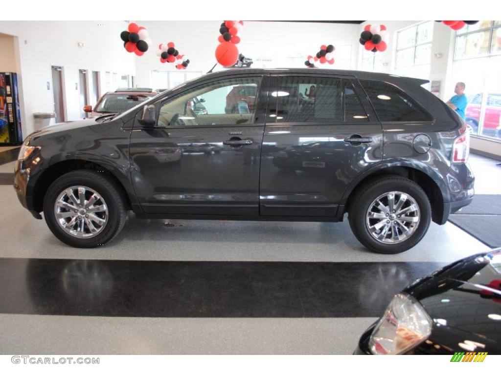 2007 Edge SEL Plus - Carbon Metallic / Camel photo #4