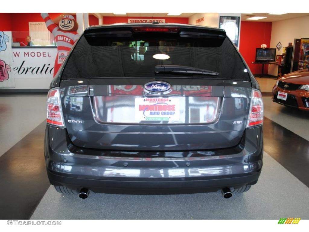 2007 Edge SEL Plus - Carbon Metallic / Camel photo #6