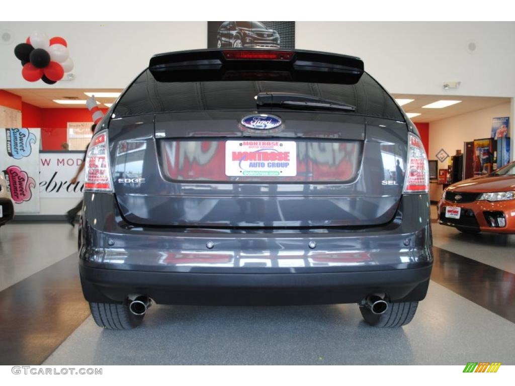 2007 Edge SEL Plus - Carbon Metallic / Camel photo #7