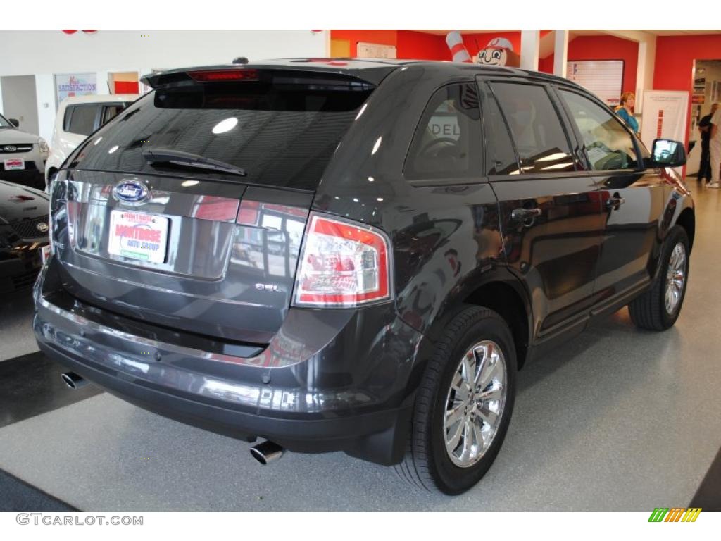 2007 Edge SEL Plus - Carbon Metallic / Camel photo #8