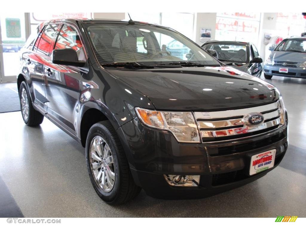 2007 Edge SEL Plus - Carbon Metallic / Camel photo #10